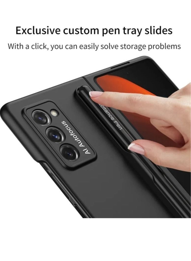 ELTRAZONE Fold Edition Galaxy Z Fold 4 Pen Replacement for Samsung Galaxy Z fold 4 5G S Pen Stylus +Replacement Tips/Nibs+Card Pin (Black) - Image 5