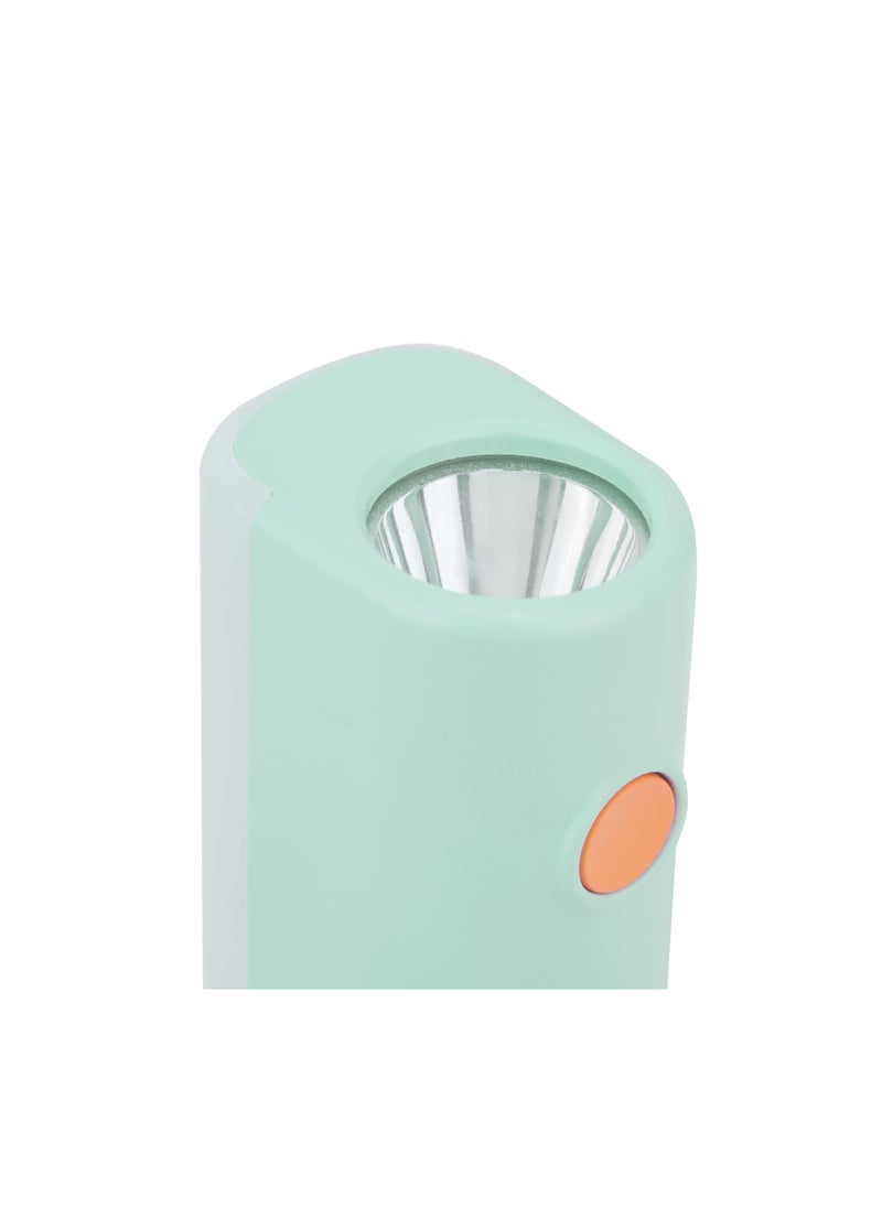 SONASHI - 2 in 1 Rechargeable Emergency Lantern  Green  Multifunctional Light with Charging Indicator And Rechargeable Battery  2 Sides Light with Long working time  Lighting SPLT-121N Green - Image 1