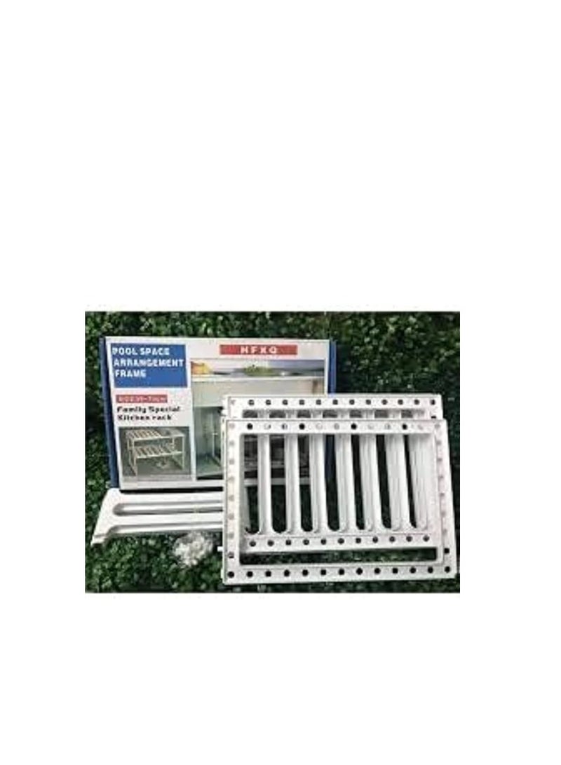 under the sink rack organizer- pool space arrangement frame - easy to assemble - Image 5