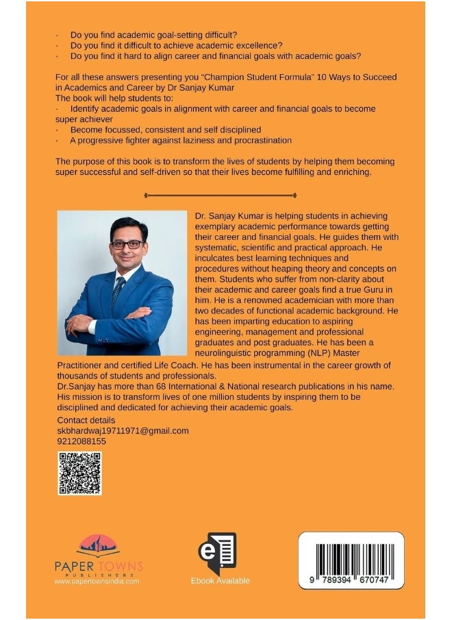 Champion Student Formula 10 Ways to Succeed in Academics and Career  - Image 2