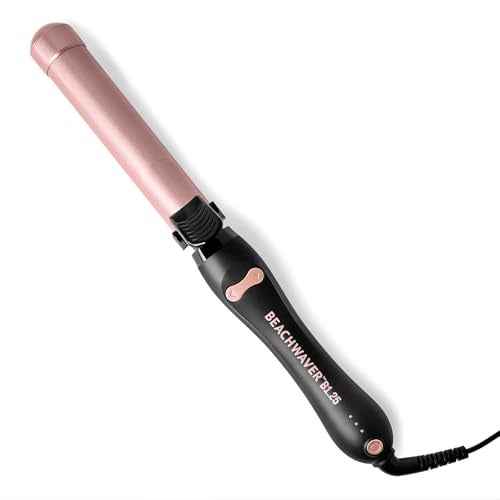 Beachwaver The Beachwaver Co. B1.25 Rotating Curling Iron - Midnight Rose | Automatic 1 1/4-Inch Ceramic Curling Iron - Larger Barrel Size for Medium-to-Long Hair! | Auto-Shut Off, Travel-Friendly, Dual Voltage - Image 1