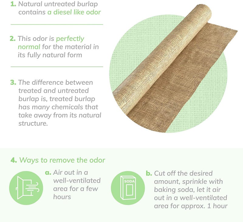 ATOOTFUSION 39 Inch Wide Laminated Rocket Natural Color Jute Fabric, Used for Making Jute Bags, Art & Craft, Home DECORE, Matting Natural Jute Fabric 5 Meter Pack - Image 3