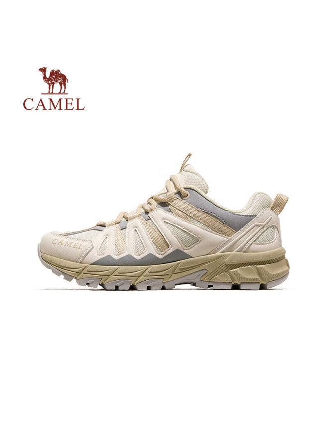 camel Camel [junlong] Outdoor Breathable Hiking Shoes For Men And Women, Non-slip Wear-resistant Casual Sports Trekking Footwear - Image 1