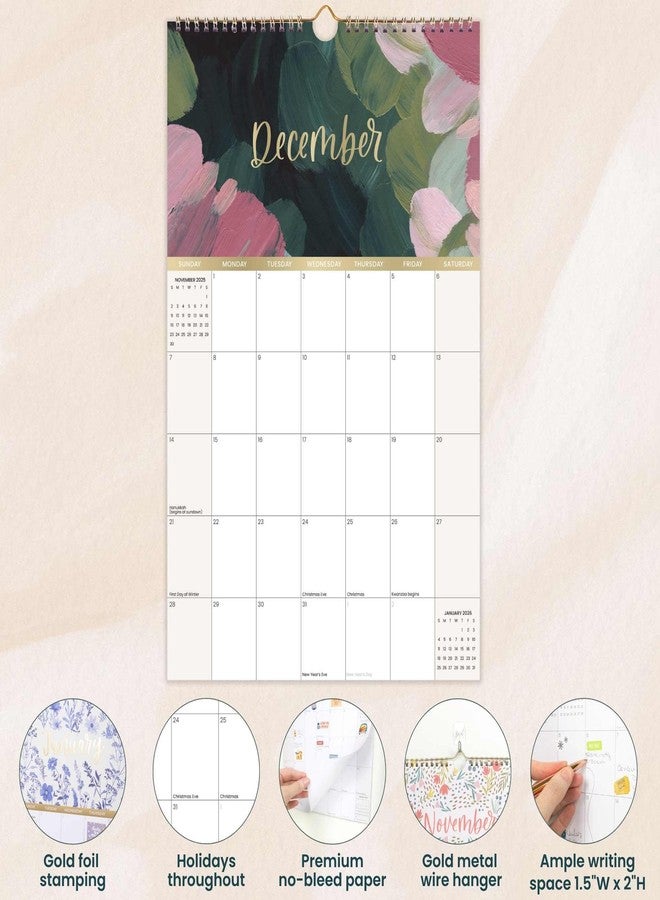 bloom daily planners 2026 Calendar Year Monthly Hanging Wall Calendar (January through December 2026) - Large 11” x 17” - Seasonal - Image 5