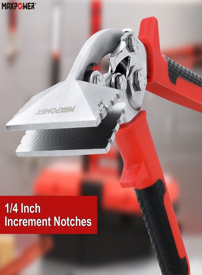 MAXPOWER Sheet Metal Hand Seamer, 3" Offset Jaw and 6“ Straight Jaw Sheet Metal Bender Tools with Ergonomic Handle, 2-Pack Metal Bending Tools - Image 5