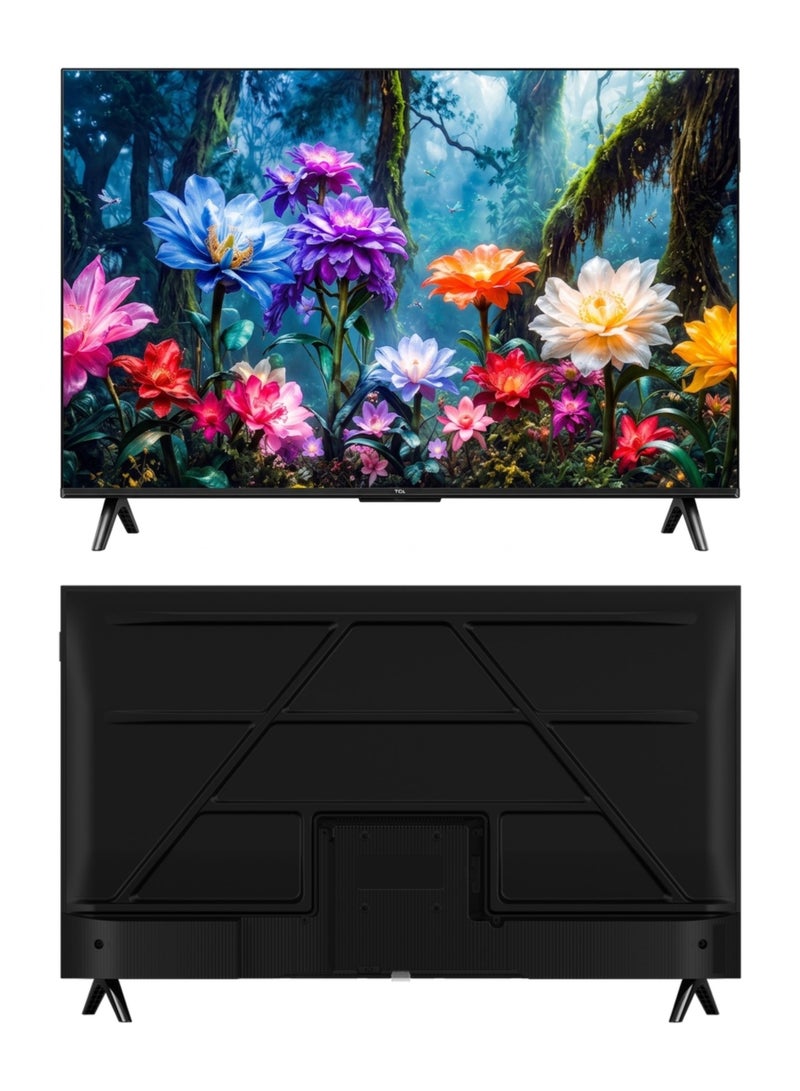 TCL 32-Inch S51K 2K QLED Smart TV (2026 UAE Version) - TCL 32" Google TV, 32S51K FHD QLED TV with Vivid Color, HDR10, Dolby Audio, Google Cast, Game Mode, Kids Profile, Metallic Bezel-Less Slim Design 32S51K Black - Image 4