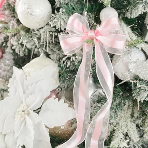 PATPAT® 1 Roll 147ft x 2.5cm Pink Cuttable Ribbon Roll, Multi-Purpose Ribbons for Gift Wrapping, Birthday Cake Decoration DIY Crafting, Ribbon Bows Satin Ribbon Lace Ribbons for Decoration - Image 5