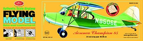 Guillows Guillow's Aeronca Champion Balsa Model Airplane Model Kit - Image 3