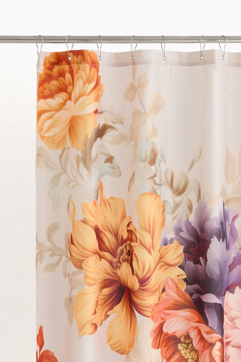 اتش اند ام ستارة حمام تافتا منقوشة