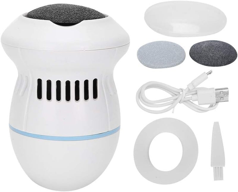 BEHAHAI Callus Remover for FeetFoot Scrubber for Dead Skin RemoverFoot File Removes Hard Skin Leaves Feet SmoothPedicure tools Foot Scraper Rasp WHITEBLUE - Image 3