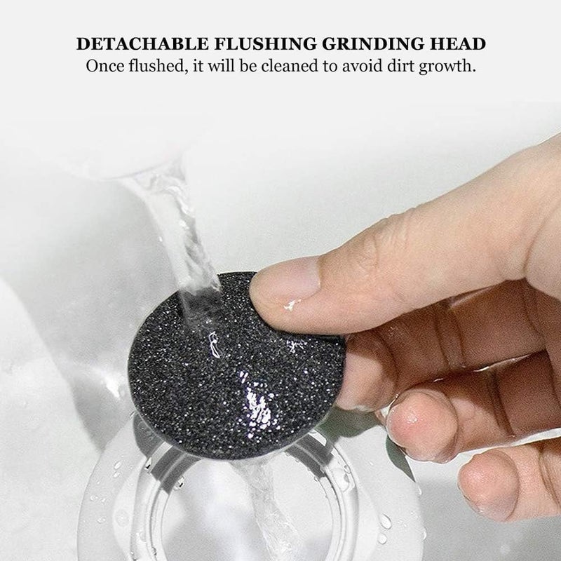 BEHAHAI Callus Remover for FeetFoot Scrubber for Dead Skin RemoverFoot File Removes Hard Skin Leaves Feet SmoothPedicure tools Foot Scraper Rasp WHITEBLUE - Image 5
