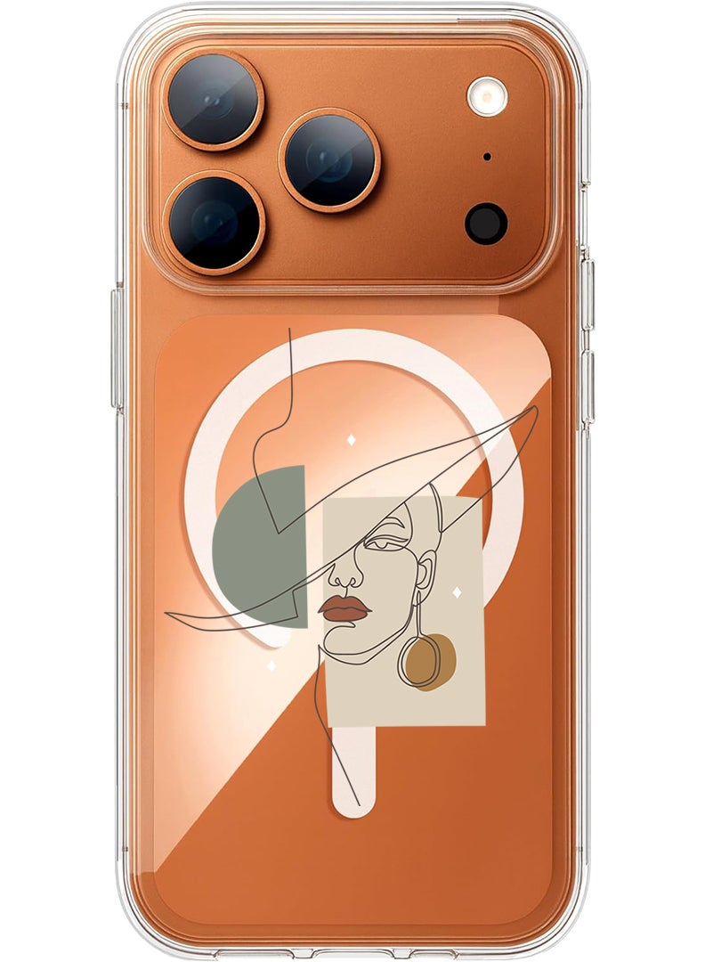 Theodor Magnetic Case for Apple iPhone 17 Pro Max Compatible with MagSafe Wireless Charging, Shockproof Phone Bumper Cover - Yalla-01 - Image 1