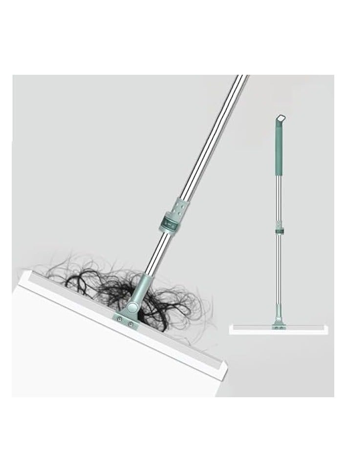 erorex Floor Squeegee with Telescopic Handle 78–126CM, Heavy Duty Squeegee for Floor, Squeegee Broom for Tiles, Garage, Deck, Bathroom, Window - Image 1