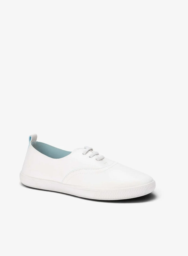 Bata Minimal Lace‑Up Casual Sneakers