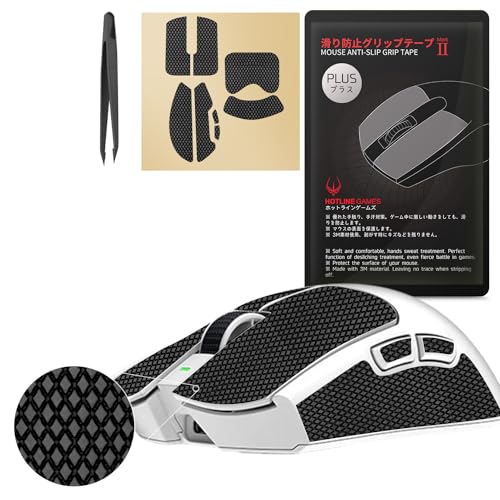 HOTLINE GAMES HOTLINEGAMES [Grip Upgrade] 2.0 Plus Anti Slip Mouse Grip Tape Compatible with Razer Viper V3 Pro Gaming Mouse Skins, Sweat Resistant, Cut to Fit,Easy to Apply - Image 1