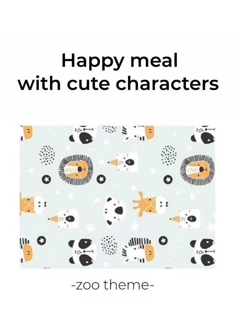 BABYBBZ - 20PCS Disposable Kids Placemats Restaurant Stick-on Table Mats for Girls Boys Baby Toddler - Image 1