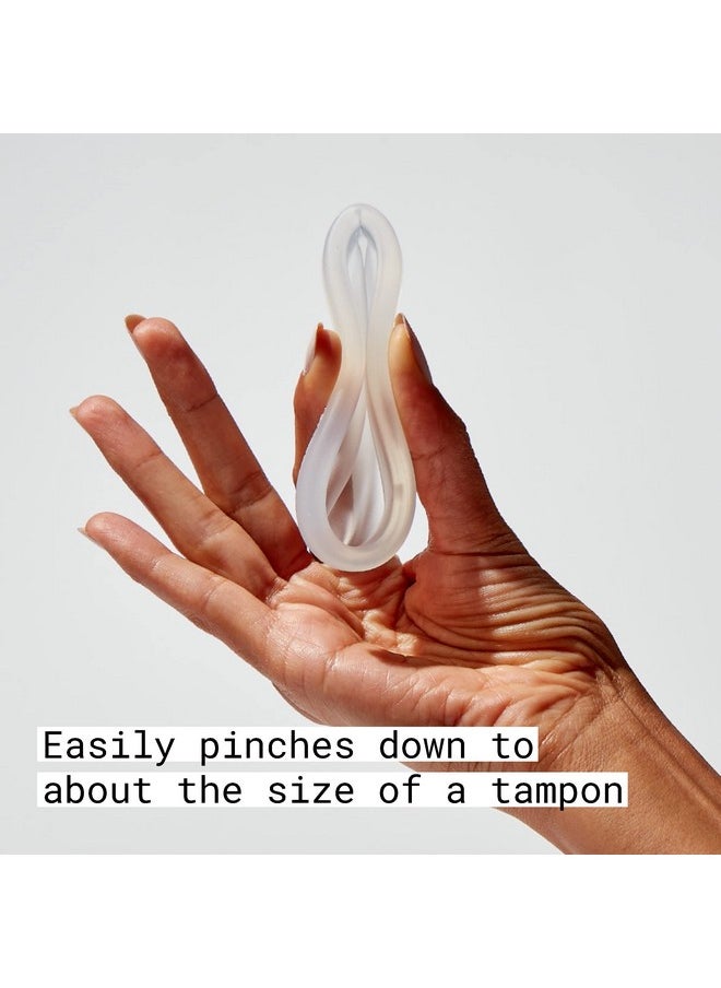 FLEX Reusable Disc | Reusable Menstrual Disc | Tampon, Pad, And Cup Alternative | Capacity Of 6 Super Tampons | Lasts For Years | Includes Carrying Pouch & 2 Free Disposable Discs  - Image 3