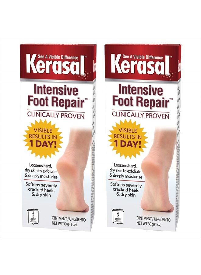 Kerasal Intensive Foot Repair Ointment 1 oz (Pack of 2) - Image 1