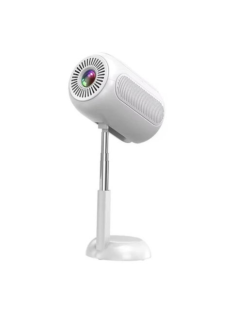 PixelCast Smart Projector – 4K Support, Bluetooth & Wi-Fi, Android 13, 6500 Lumens Brightness, 50,000-Hour Lamp Life, 1-Year Warranty