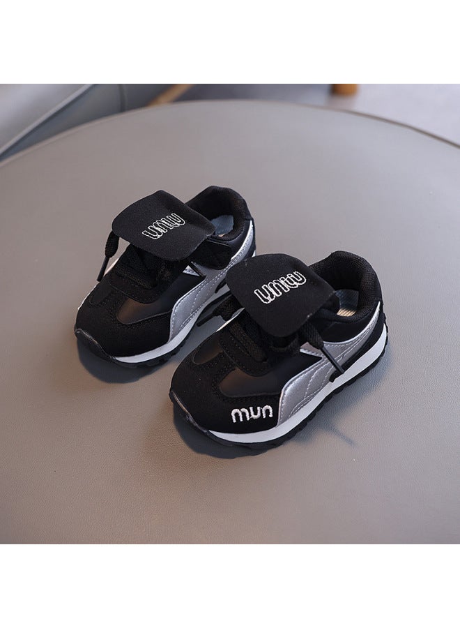 Children's Trendy Sports Shoes, Girls' German Training Shoes,  Spring And Autumn New Models, Medium And Large Children's Single Shoes, Boys' Soft-soled Forrest Gump Shoes