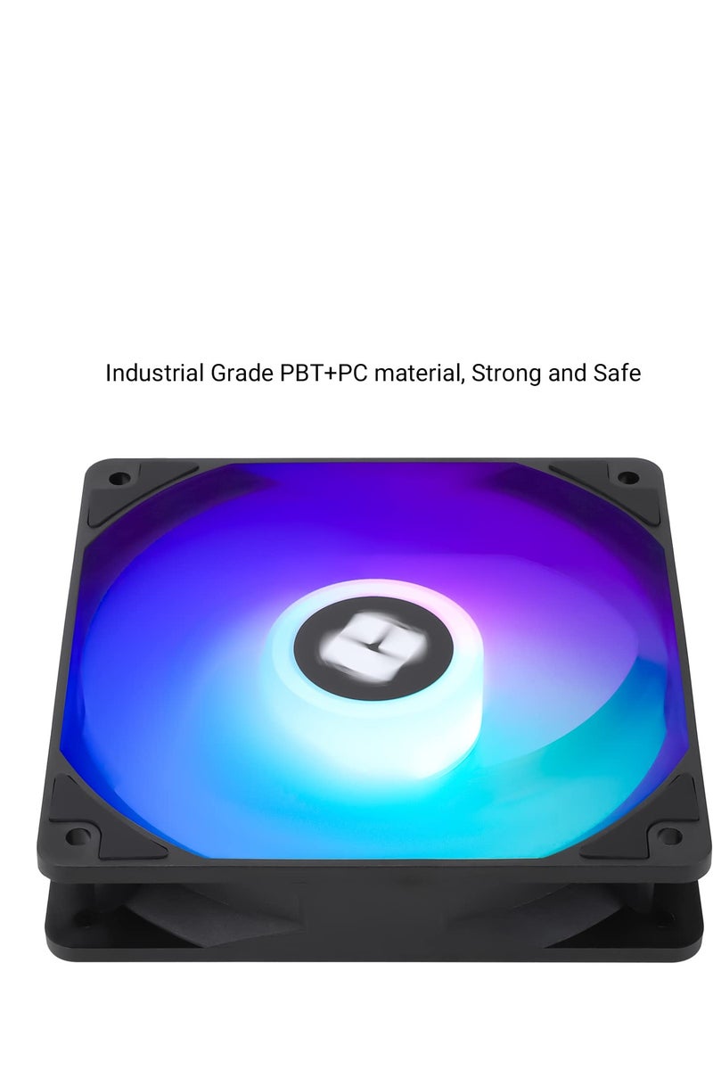 Thermalright Thermalright TL-C12C-S X3 ARGB Case Cooler, 120mm Silent Computer Fan with S-FDB Bearing, up to 1500RPM Cooling Fan（3 Quantities） - Image 4
