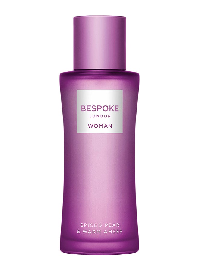 BESPOKE LONDON BESPOKE London Women's Perfume Spiced Pear & Warm Amber Eau De Parfum | 100ml | Rich, Fruity & Warm Scent | Long-Lasting, Elegant Fragrance | Perfect for Cozy Evenings & Special Occasions - Image 1