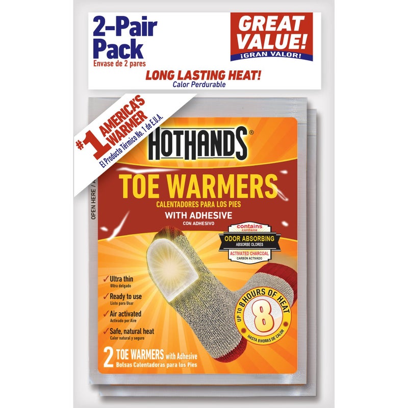 HotHands Toe Warmers (2 Pair Bag) - Image 1