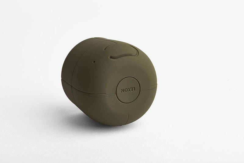 LEXON Mino X Floating Bluetooth Speaker, IPX7 Water Resistant, Rechargeable & Pairable - Kakhi - Image 3