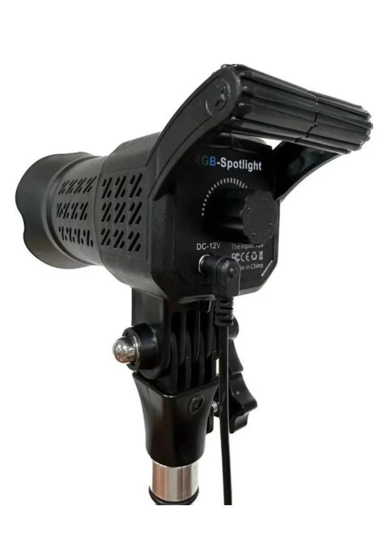 دوسالا إضاءة استوديو FSD-168 RGB مع تعديل الألوان للتصوير مع قاعدة  - Image 3