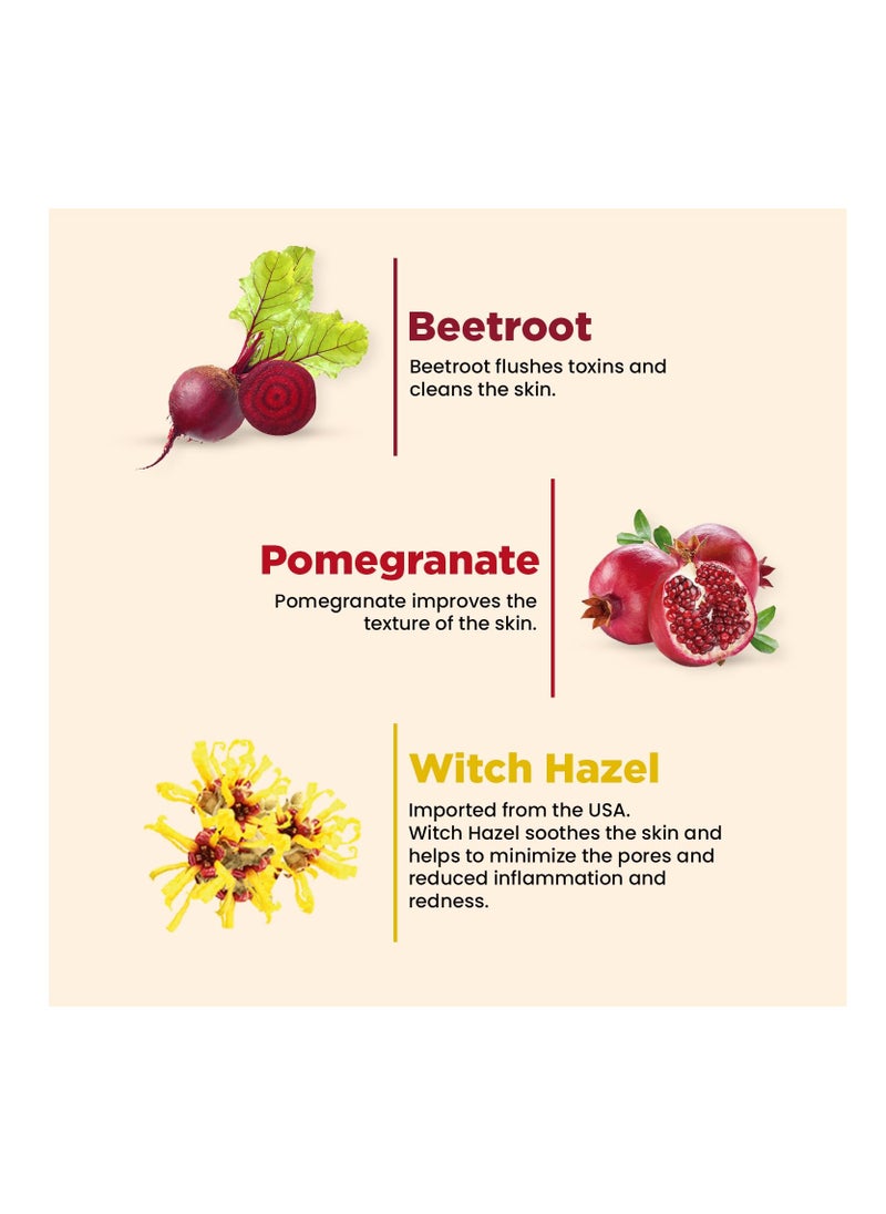Skin Story Clean Beauty The Skin Story Pore Cleansing Foaming Face Wash Gentle Repairs Damage Skin With Beetroot And Pomegranate Sulphate Free  - Image 4