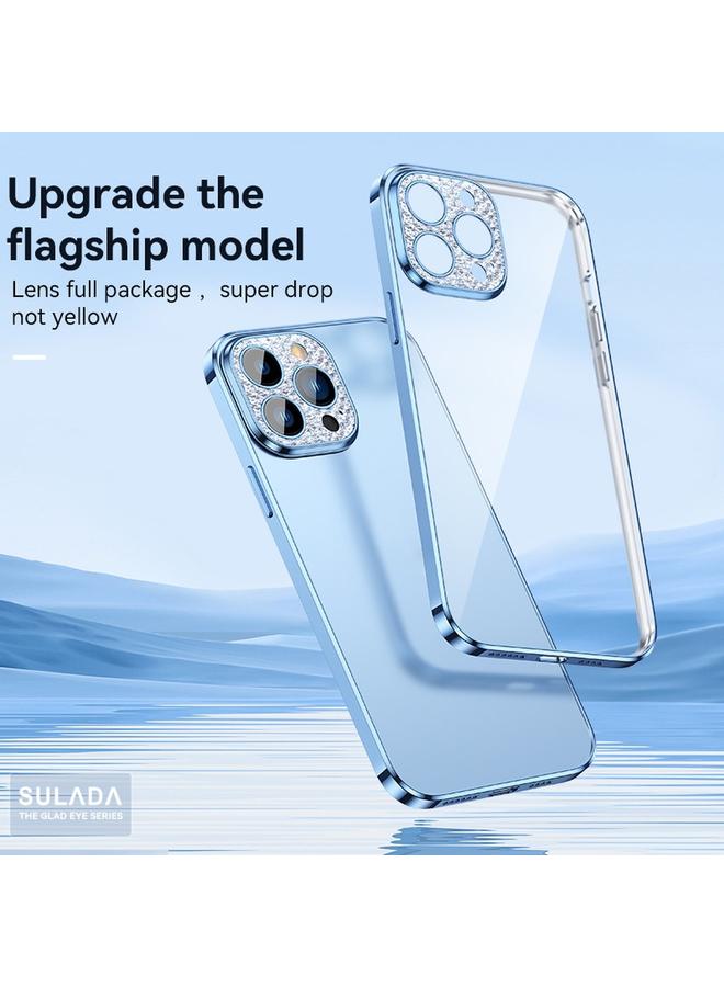 SULADA Case For iPhone 11 Pro Max Diamond Lens Protector Plated Frosted Case - Image 5