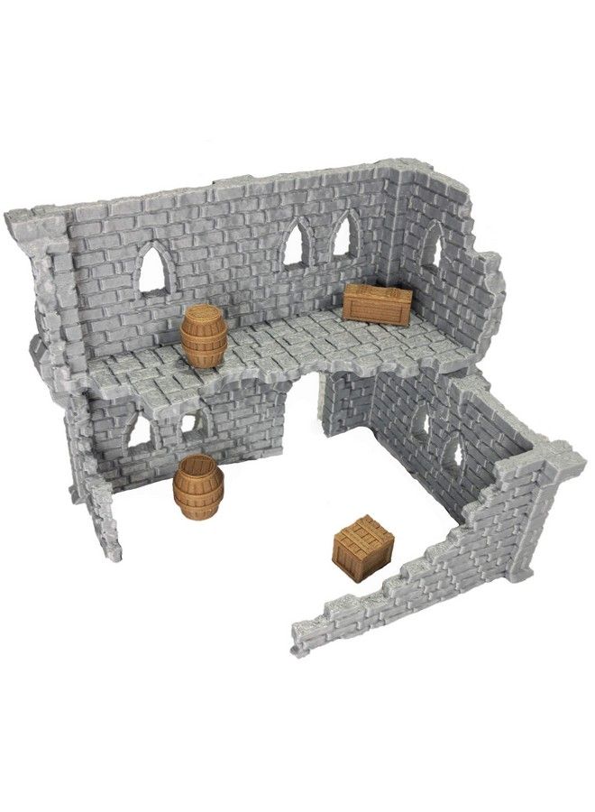 Extruded Gaming Building Ruins Set 2A - Image 2