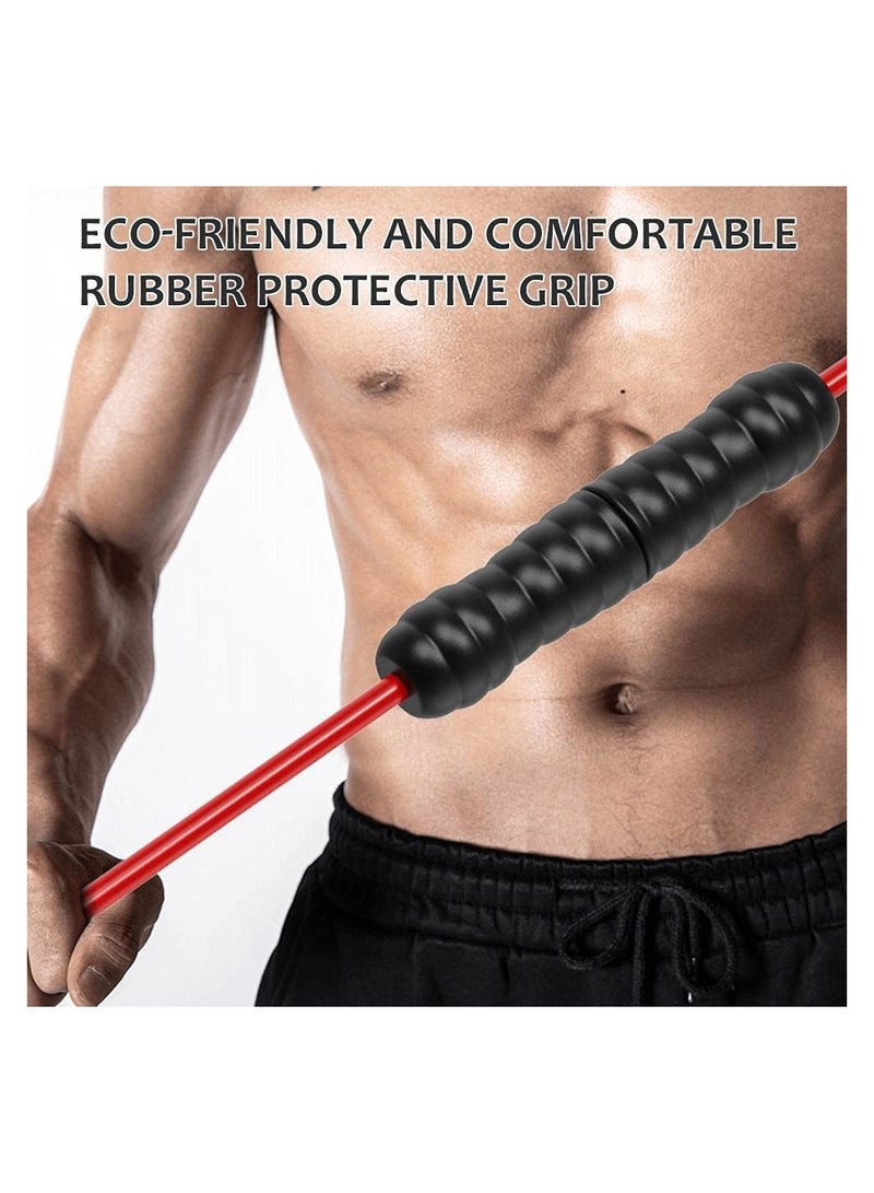 Spall Arm Tremor Body High Frequency Training Bar Elastic Bar Flexi Bar Execiser Bar Fitness Stick Burning Fat Rejection Bar Home Elastic Bar For Physical Exercise Yoga - Image 5
