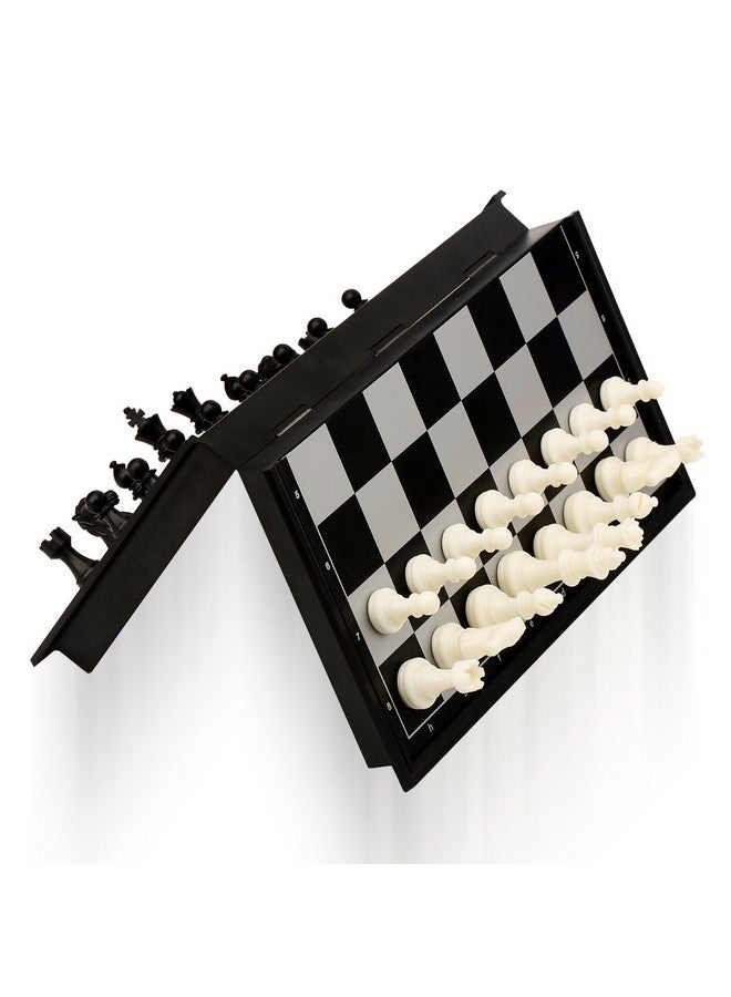 Emob Magnetic Travel Chess Set with Folding Board Educational Toys for Kids and Adults (Pocket Size) - Image 1