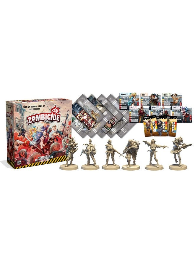 CMON Icide 2Nd Edition Strategy Board Game | Cooperative Game For Teens And Adults | Zombie Board Game | Ages 14+ | 1-6 Players | Avg. Playtime 1 Hour | Made By Cmon - Image 1