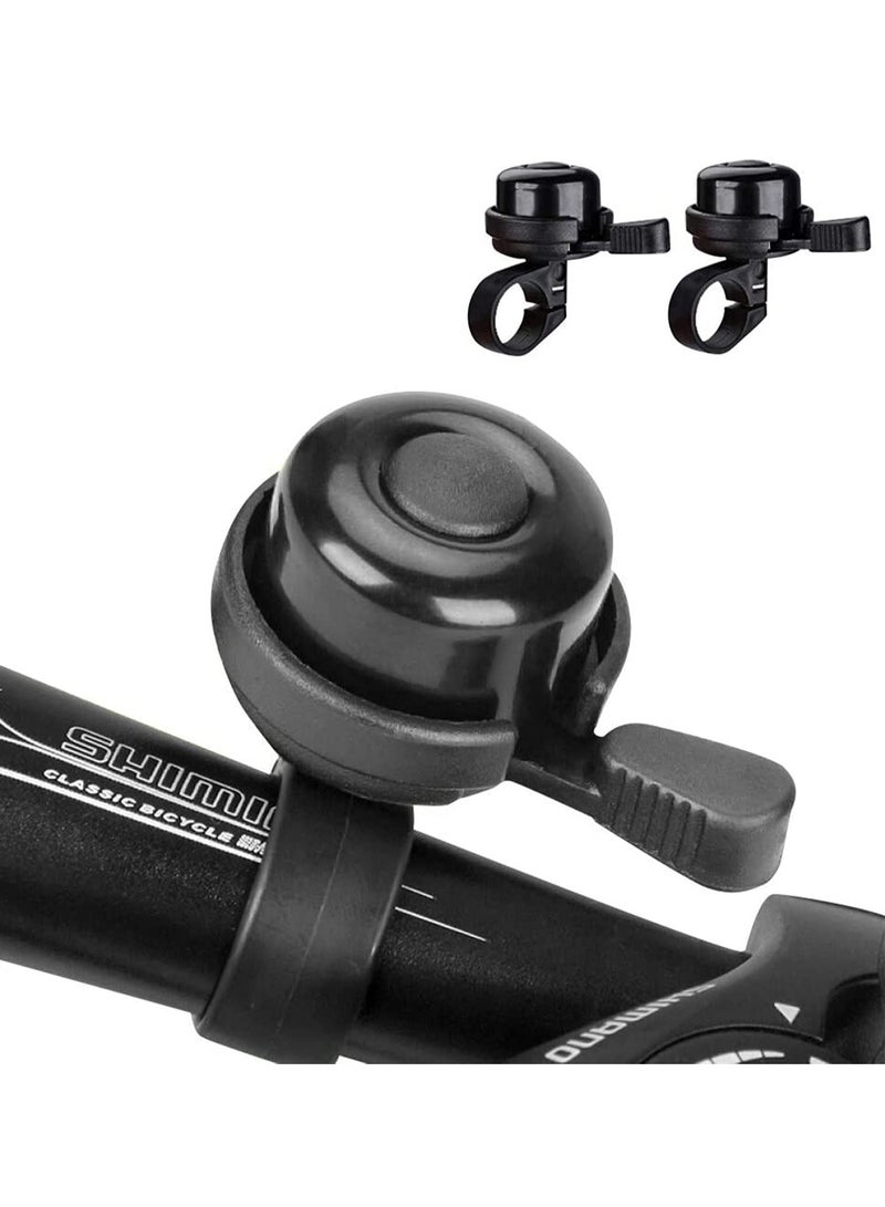 Barakah Bike Bell 2 Pack Bicycle  Aluminum Loud Crisp Premium for Large Ringer Bells for Adults Kids Boys and Girl - Image 1