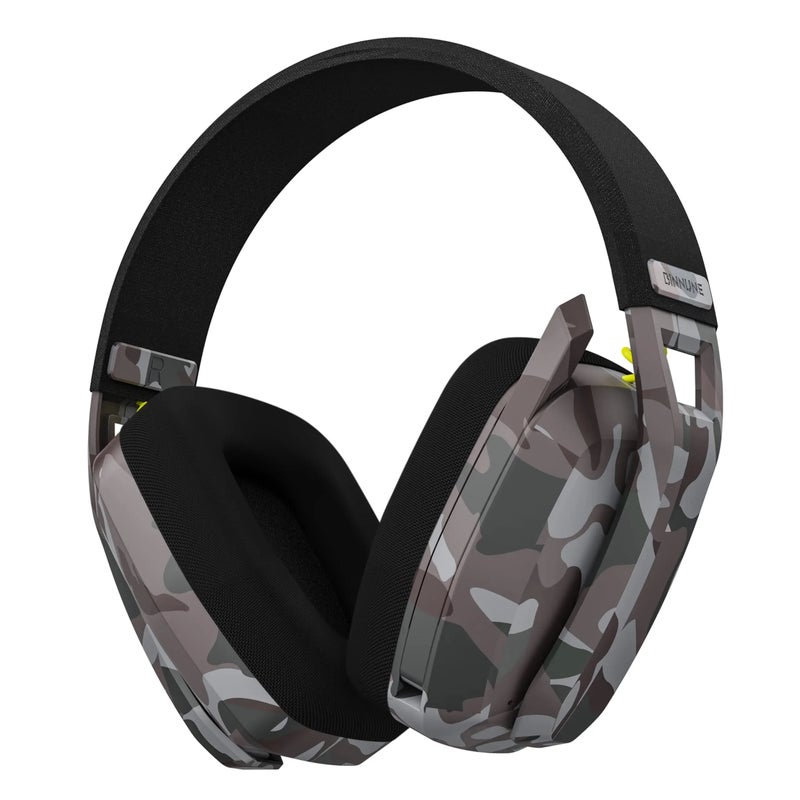 Binnune BW06 2.4GHz Bluetooth Gaming Headset with Mic for PS5 PS4 PC Mac Playstation Wireless Gaming Headphone with Microphone, Colour 8490739 - Image 1