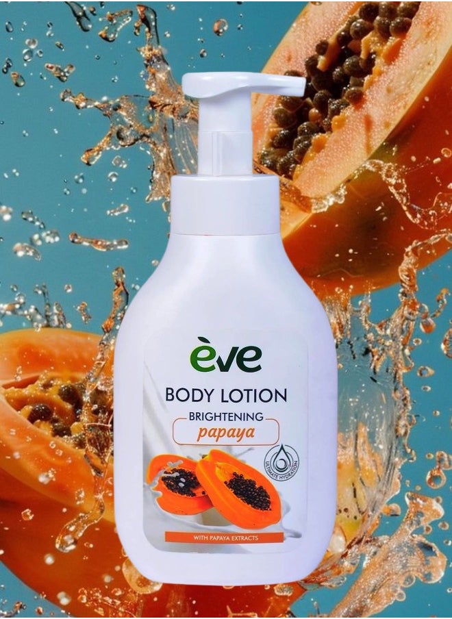 Eve Moisturizing and nourishing skin lotion with papaya extract 16.90 oz 