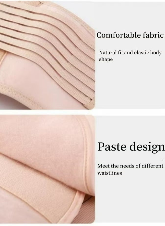 OLYSON 3-In-1 Postpartum Support Waist Belt, Postpartum Belly Wrap Band 3 in 1 Belt, C Section Girdle Support Recovery Waist Pelvis Binder (Beige, XXL) - Image 5