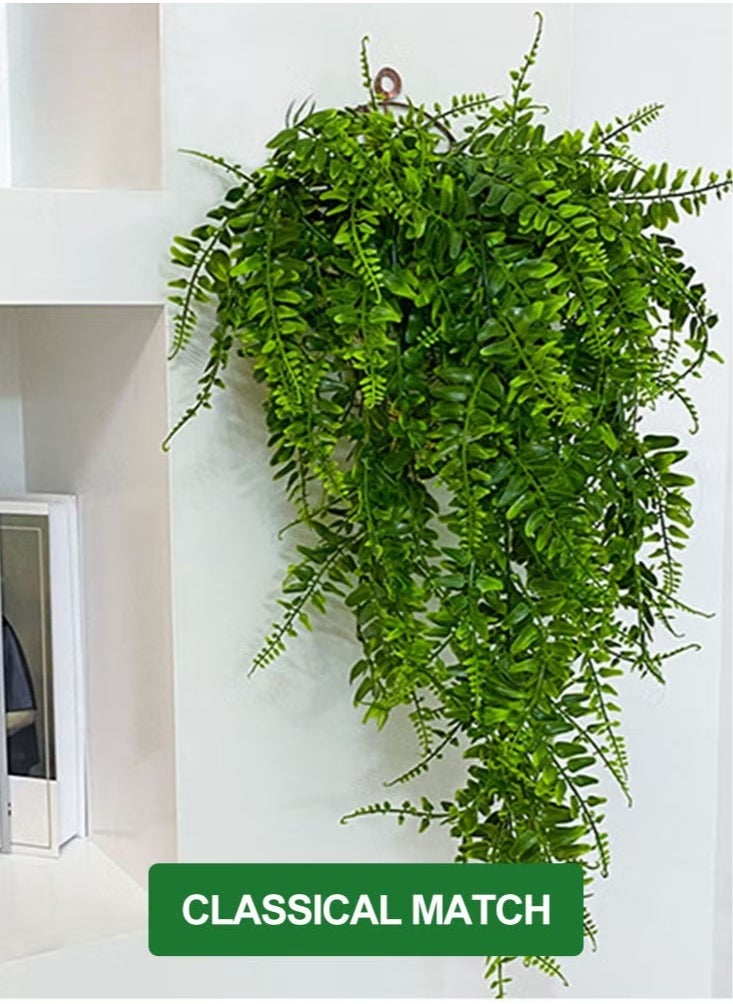 Arabest Set of 6 Artificial Ivy Leaf Hanging Plants for DIY Wall, Home, and Garden Basket Décor  - Image 5
