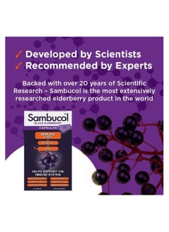 Sambucol Immuno Forte Vitamin C with Zinc Capsules 30'S  - Image 3