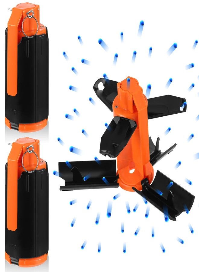 Sratte 2 Pcs Cs Plastic Grenade Tactical Grenade Fake Bomb Ammo Modified Bomb for Cs Game Classroom Activity Christmas Stocking Stuffer Gifts - Image 1