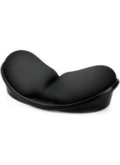 LENND Mouse Wrist Rest Wrist Rest Pad for Easy Typing Pain Relief Keyboard Wrist Rest Memory Foam Wrist Rest for Office/Gaming/Computer/Laptop/Mac Mouse Wrist Rest Pad Support Gaming (Black), One Size  - Image 1