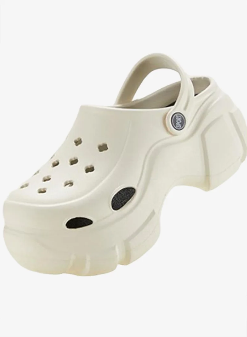 Sneak-a-Peek Cut-Out Detail Platform Hollow Clogs