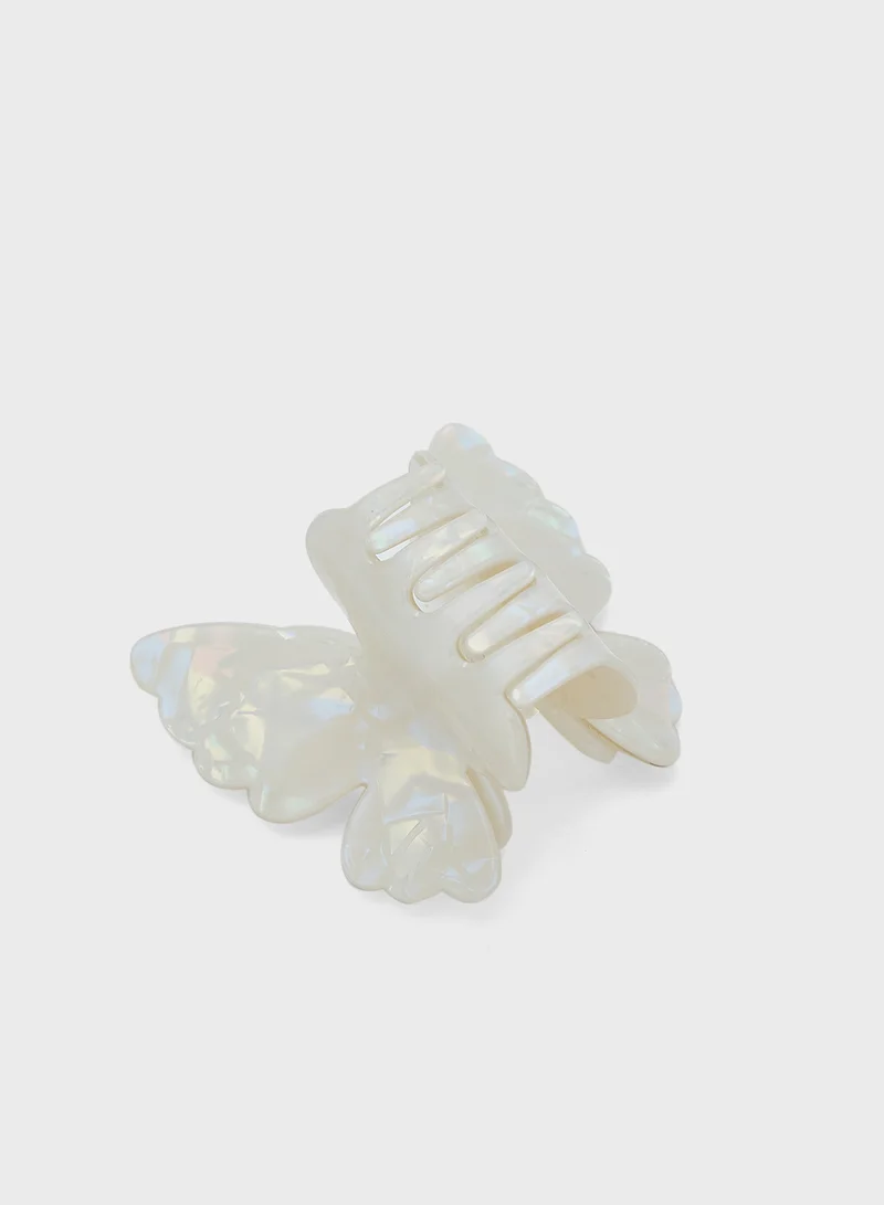 Ginger Butterfly Claw Clip