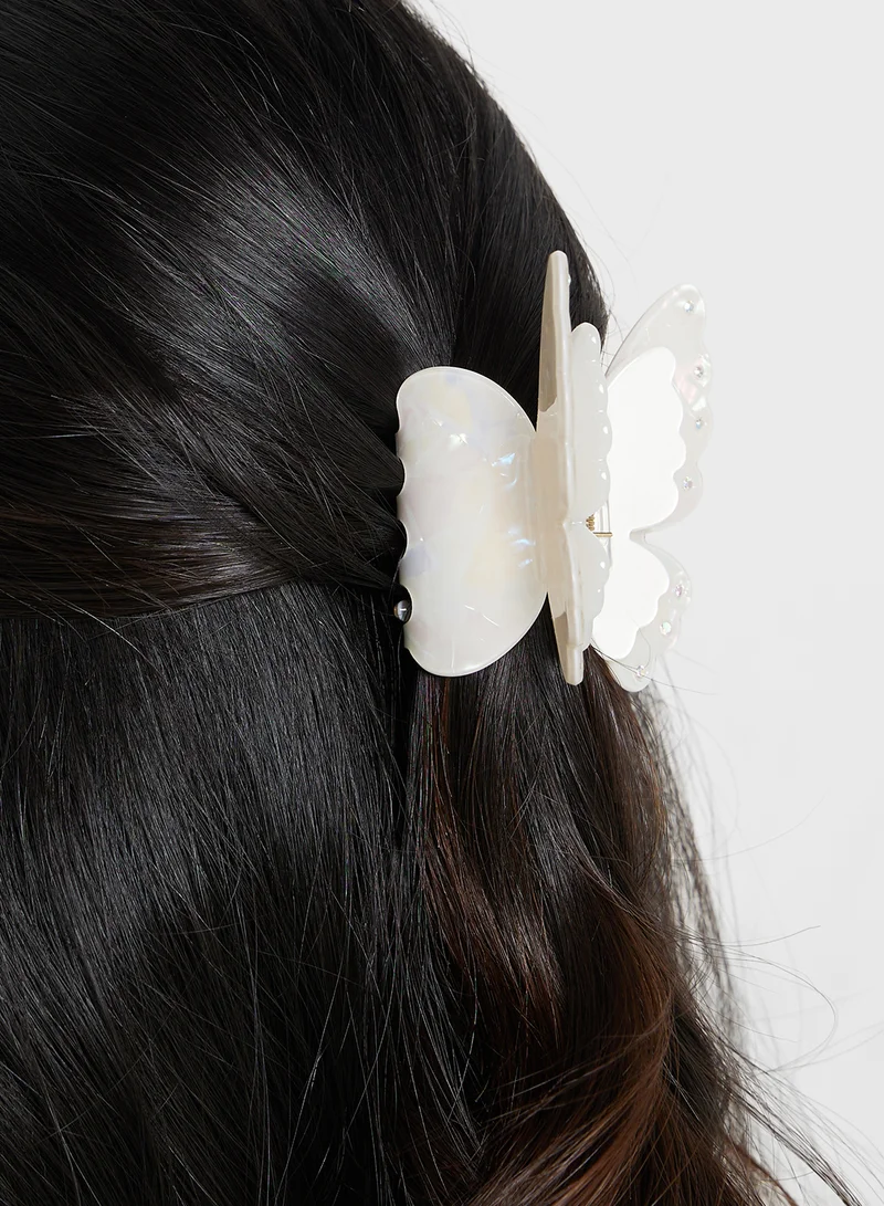 Ginger Butterfly Claw Clip