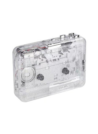 Portable USB Cassette Player Transparent Cassette Tape Player USB Cassette Capture with USB2.0 Port - pzsku/ZA5B909ED3E8D5C3F3E05Z/45/_/1690975310/a4634917-04cf-41a9-a01a-322a0a7a4554