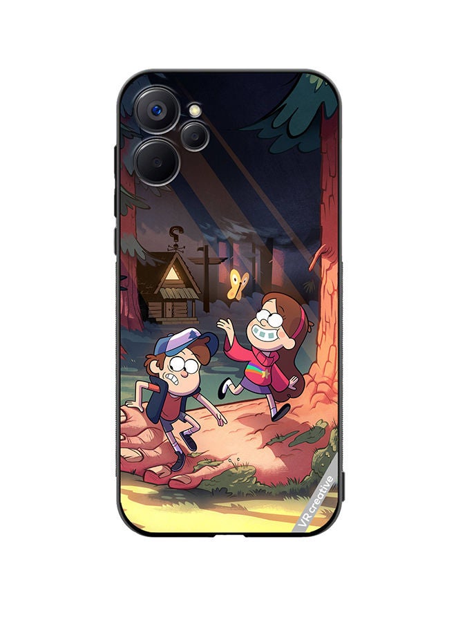 VR CREATIVE Protective Case Cover For Realme 9i 5G Gravity Falls Design Multicolour - Image 1