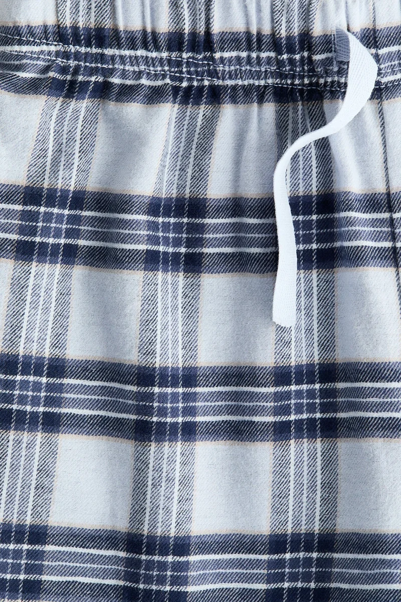 اتش اند ام بنطلون بيجاما من القطن