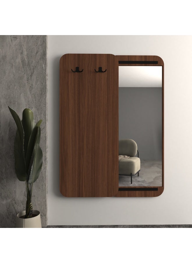 Marktna Modern mirror with clothes hangers - Image 1